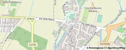 Mappa Cuneo