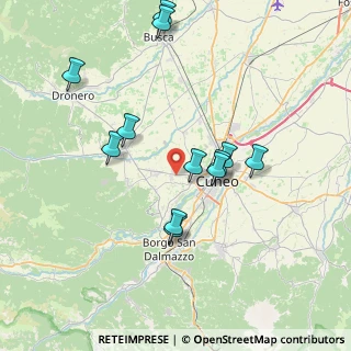 Mappa Via Bisalta, 12010 Cervasca CN, Italia (7.4225)