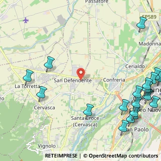 Mappa Via Bisalta, 12010 Cervasca CN, Italia (3.419)
