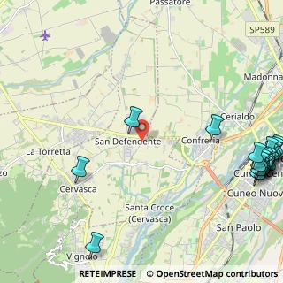 Mappa Via Bisalta, 12010 Cervasca CN, Italia (3.515)