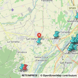 Mappa Via Bisalta, 12010 Cervasca CN, Italia (3.57556)