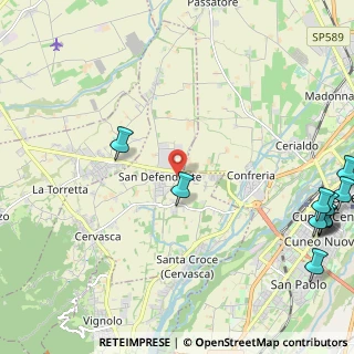 Mappa Via Bisalta, 12010 Cervasca CN, Italia (3.38364)