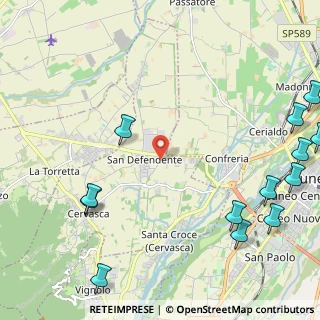 Mappa Via Bisalta, 12010 Cervasca CN, Italia (3.27846)