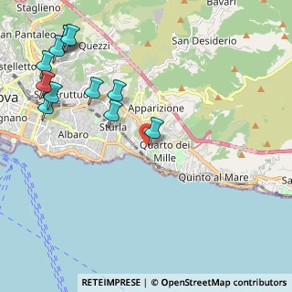 Mappa Via Angelo Carrara, 16147 Genova GE, Italia (2.7625)