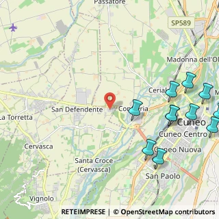 Mappa Via Monte Pigna, 12010 Cervasca CN, Italia (2.93636)