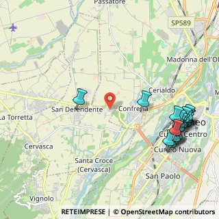 Mappa Via Monte Pigna, 12010 Cervasca CN, Italia (2.762)