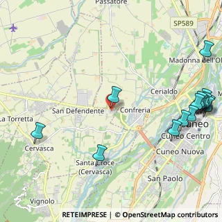 Mappa Via Monte Pigna, 12010 Cervasca CN, Italia (3.072)