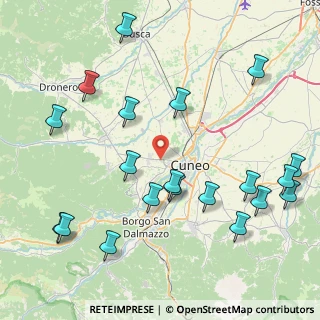 Mappa Via Monte Pigna, 12010 Cervasca CN, Italia (10.292)