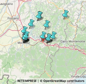 Mappa Via Mondovì, 12073 Ceva CN, Italia (11.2485)