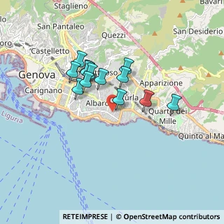 Mappa Via Luigi Arnaldo Vassallo, 16146 Genova GE, Italia (1.41692)