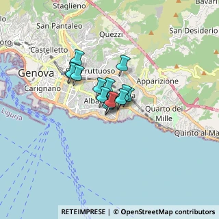 Mappa Via Luigi Arnaldo Vassallo, 16146 Genova GE, Italia (0.89357)