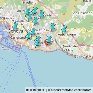 Mappa Via Luigi Arnaldo Vassallo, 16146 Genova GE, Italia (2.05077)
