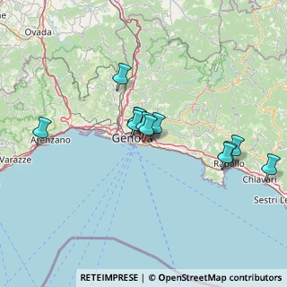 Mappa Casarza Ligure, 16146 Genova GE, Italia (12.22333)