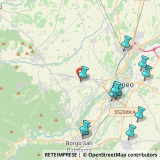 Mappa Via Martiri della Libertà, 12010 Cuneo CN, Italia (5.56909)