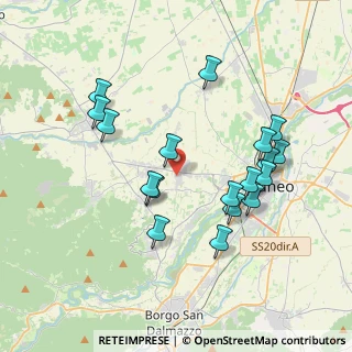 Mappa Via Martiri della Libertà, 12010 Cuneo CN, Italia (3.805)