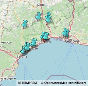 Mappa Via della Costa, 16011 Arenzano GE, Italia (12.43235)