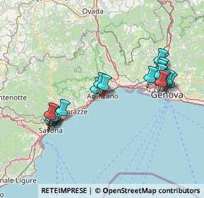 Mappa Via della Costa, 16011 Arenzano GE, Italia (15.646)