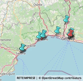 Mappa Via della Costa, 16011 Arenzano GE, Italia (15.55571)
