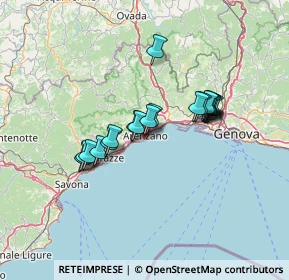 Mappa Via della Costa, 16011 Arenzano GE, Italia (10.81789)