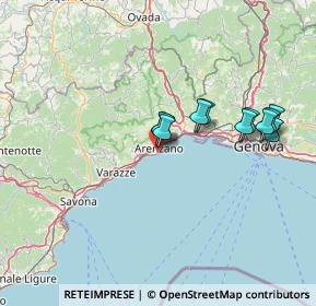 Mappa Via della Costa, 16011 Arenzano GE, Italia (12.63364)