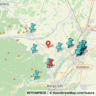 Mappa Via Fenoglio Beppe, 12010 Bernezzo CN, Italia (4.9785)