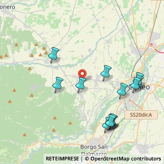 Mappa Via Fenoglio Beppe, 12010 Bernezzo CN, Italia (4.73615)