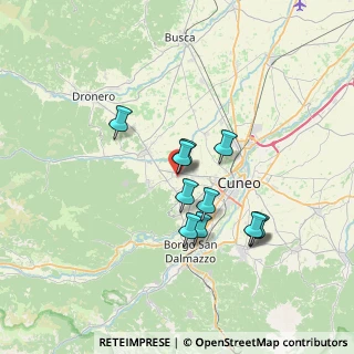 Mappa Via Fenoglio Beppe, 12010 Bernezzo CN, Italia (5.93)