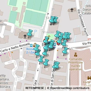 Mappa Via Zara, 16145 Genova GE, Italia (0.0444)