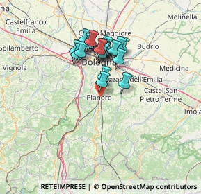 Mappa , 40065 Pianoro BO, Italia (11.1815)