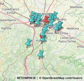 Mappa , 40065 Pianoro BO, Italia (12.302)