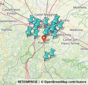 Mappa , 40065 Pianoro BO, Italia (10.7005)