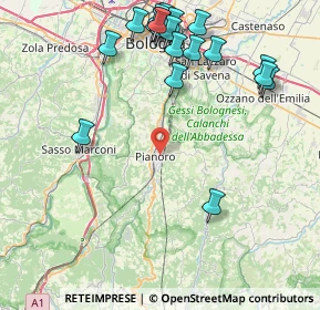 Mappa , 40065 Pianoro BO, Italia (10.2675)