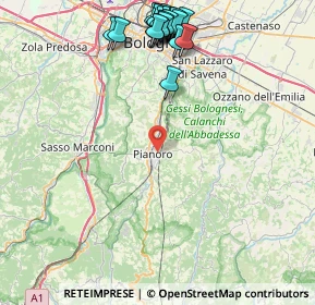 Mappa , 40065 Pianoro BO, Italia (10.604)