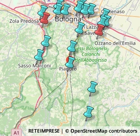 Mappa , 40065 Pianoro BO, Italia (9.755)