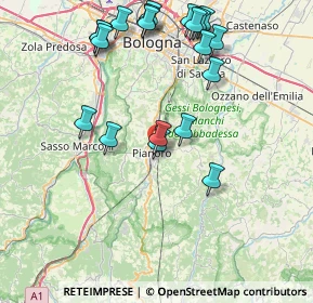 Mappa , 40065 Pianoro BO, Italia (9.0065)
