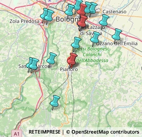 Mappa , 40065 Pianoro BO, Italia (8.656)