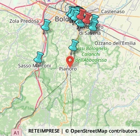 Mappa , 40065 Pianoro BO, Italia (9.273)