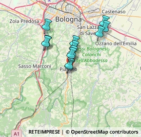 Mappa , 40065 Pianoro BO, Italia (5.47583)