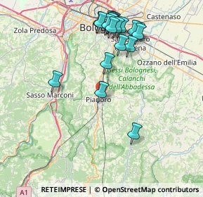 Mappa , 40065 Pianoro BO, Italia (8.648)