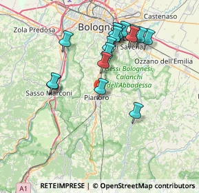 Mappa , 40065 Pianoro BO, Italia (7.43688)