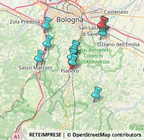 Mappa , 40065 Pianoro BO, Italia (6.7025)