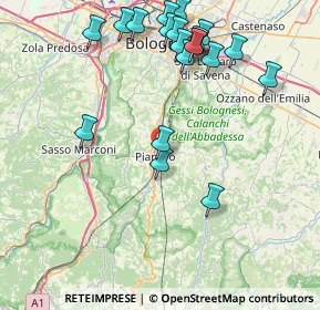 Mappa , 40065 Pianoro BO, Italia (9.387)