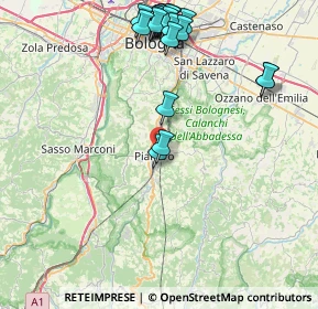 Mappa , 40065 Pianoro BO, Italia (9.7365)