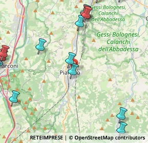 Mappa , 40065 Pianoro BO, Italia (6.9255)