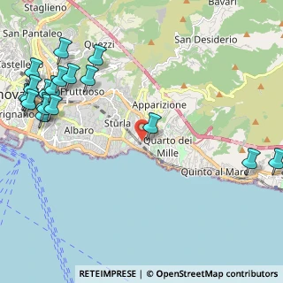 Mappa Via Redipuglia, 16164 Genova GE, Italia (3.12947)