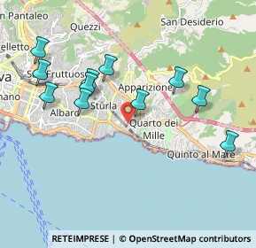 Mappa Largo Paolo Tolentino, 16147 Genova GE, Italia (2.03727)