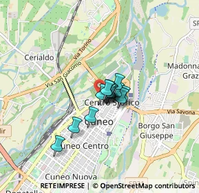 Mappa Discesa Bellavista, 12100 Cuneo CN, Italia (0.42571)