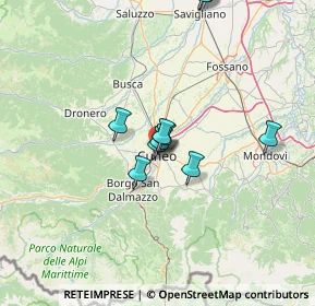 Mappa Discesa Bellavista, 12100 Cuneo CN, Italia (21.21267)