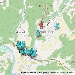 Mappa Via Rocchetta, 17056 Cengio SV, Italia (0.61481)