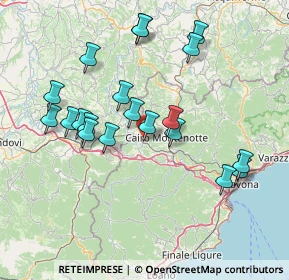 Mappa Via Rocchetta, 17056 Cengio SV, Italia (15.156)